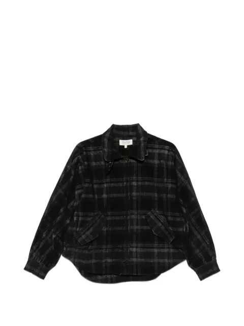 PSOPHIA veste à carreaux et double col