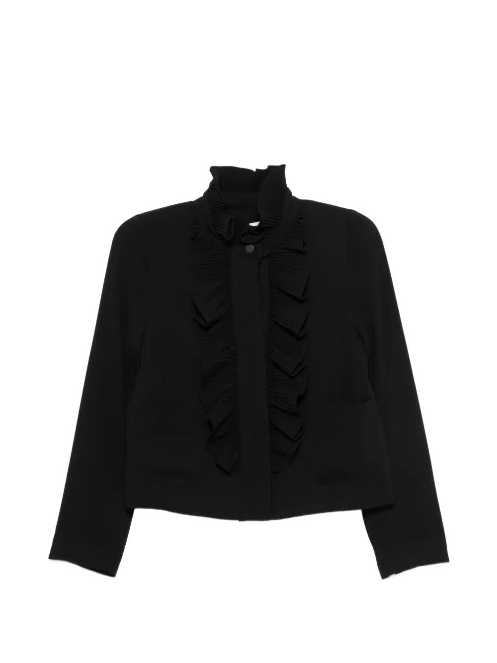 PSOPHIA ruffled pleated jacket