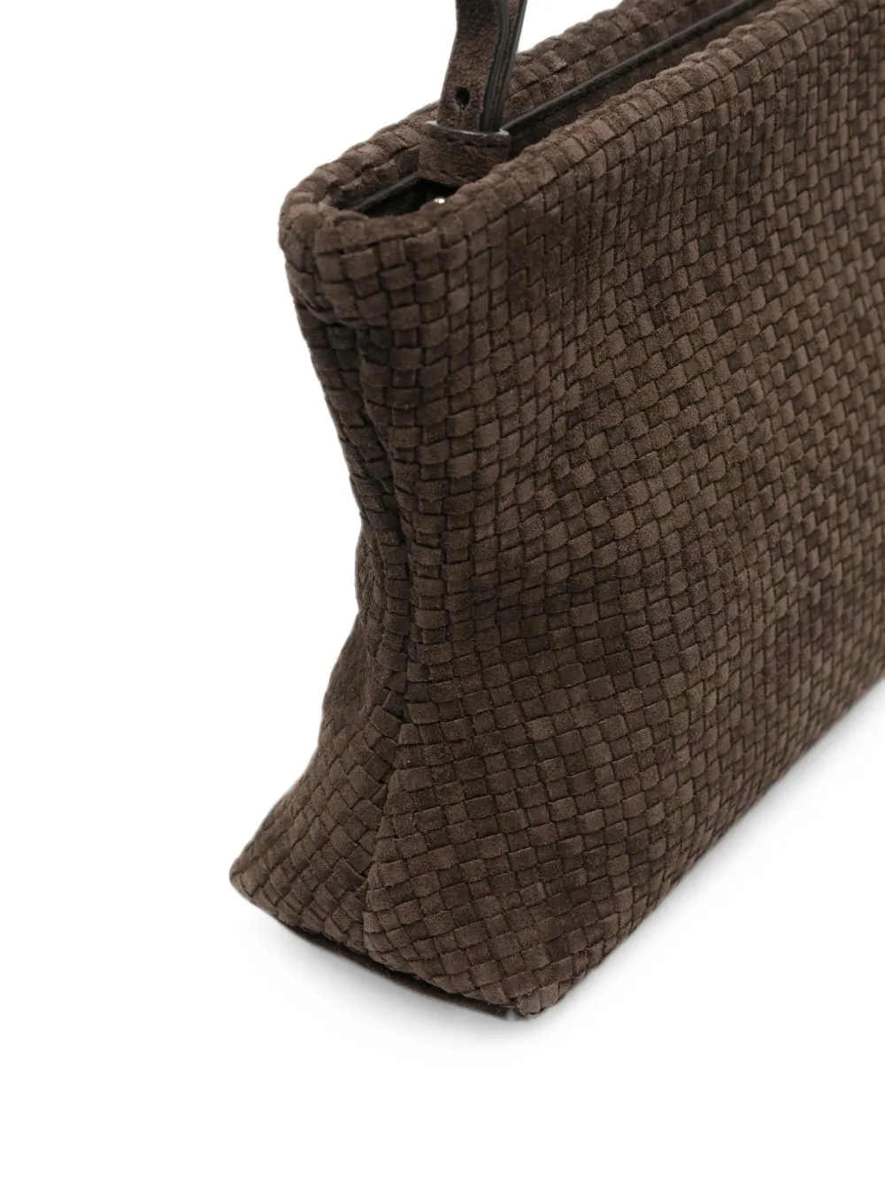 Marsèll Dipi woven-design clutch bag Bruin