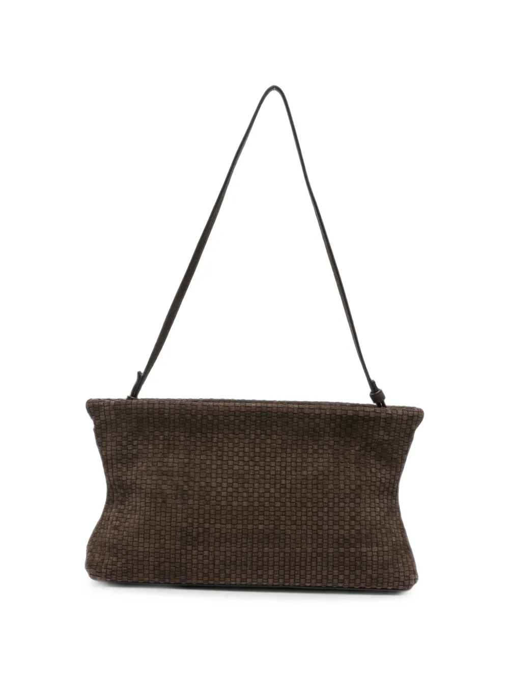 Marsèll Dipi woven-design clutch bag - Marrone