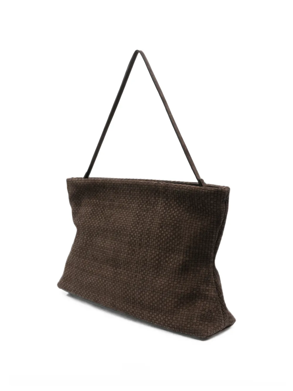 Marsèll Diessepi woven leather clutch bag Bruin