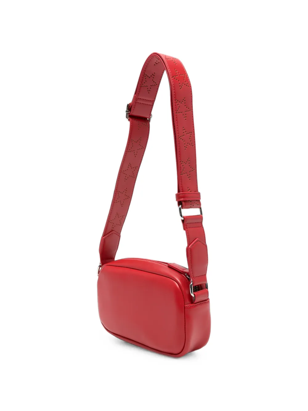 Stella McCartney Kids Schoudertas met patch Rood