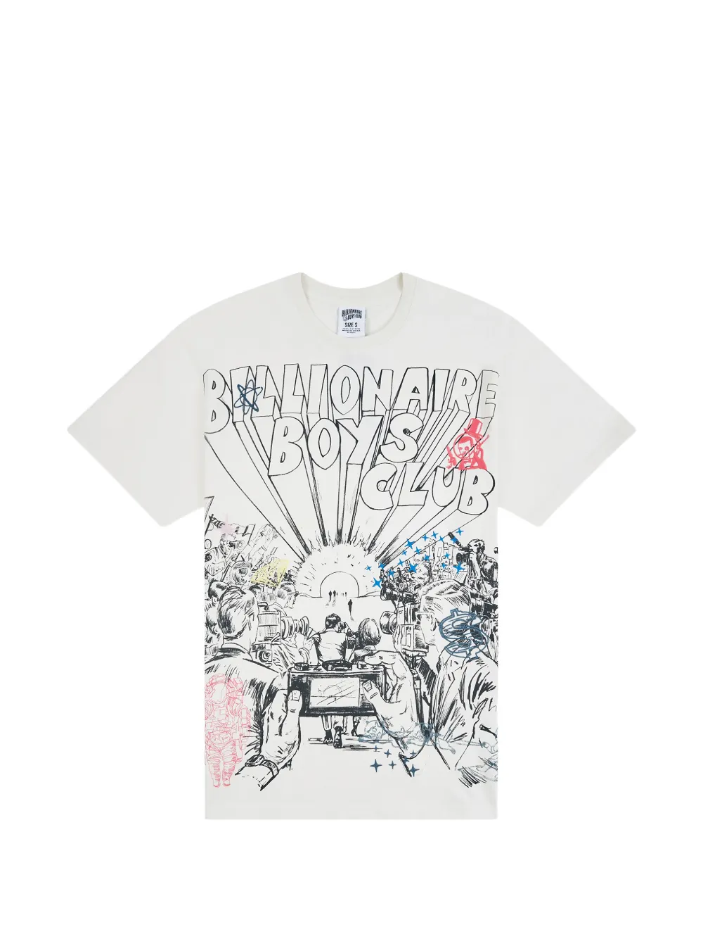 Billionaire Boys Club Paparazzi graphic-print t-shirt Wit