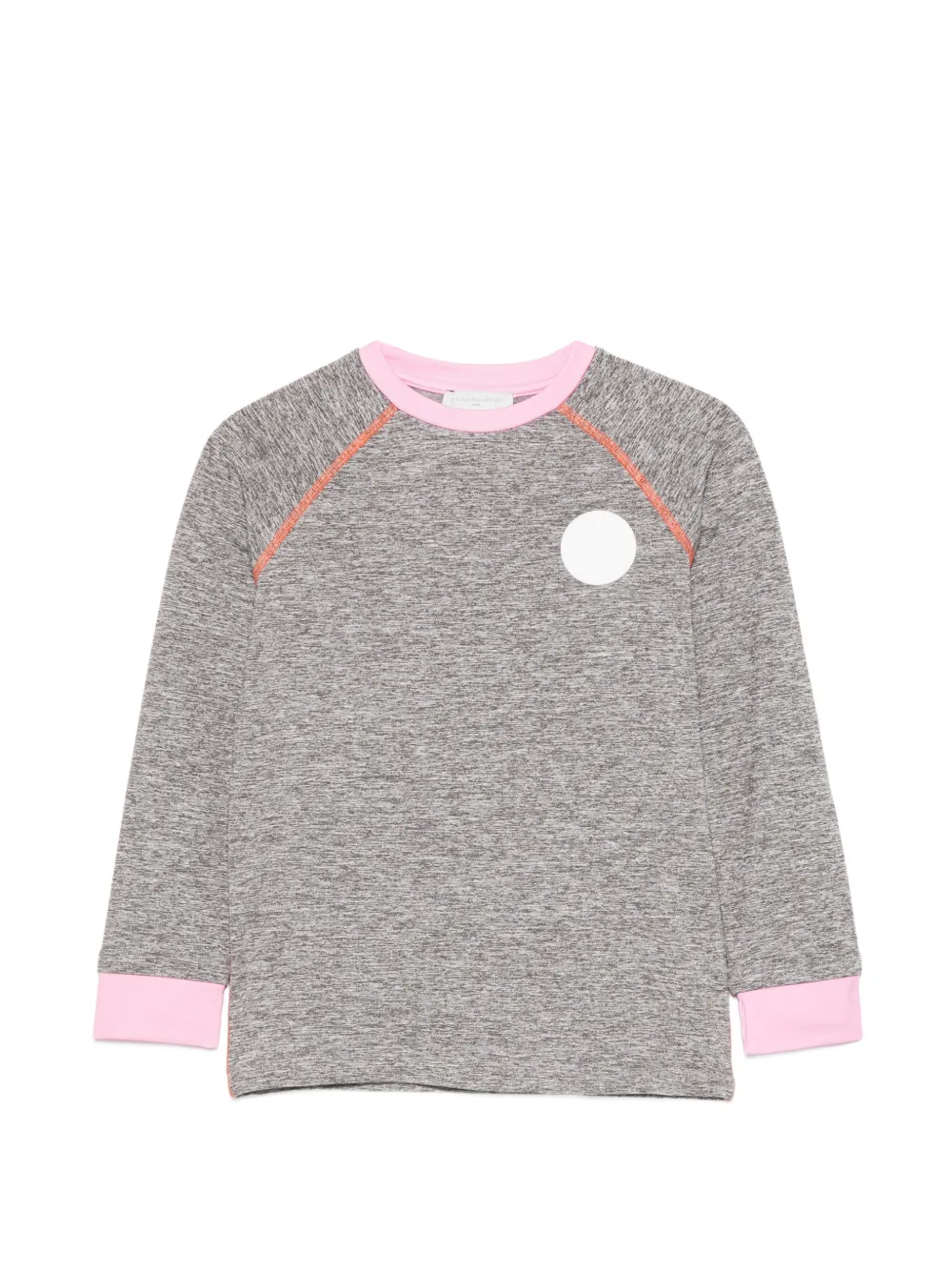 Stella McCartney Kids T-shirt con applicazione - Grigio