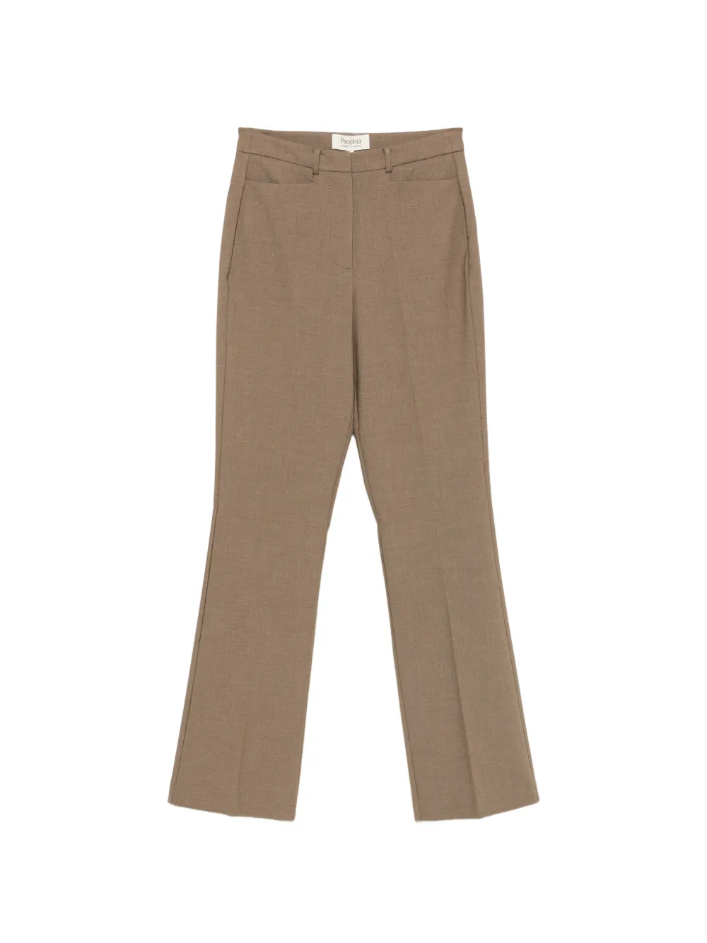 PSOPHIA pressed-crease tailored trousers