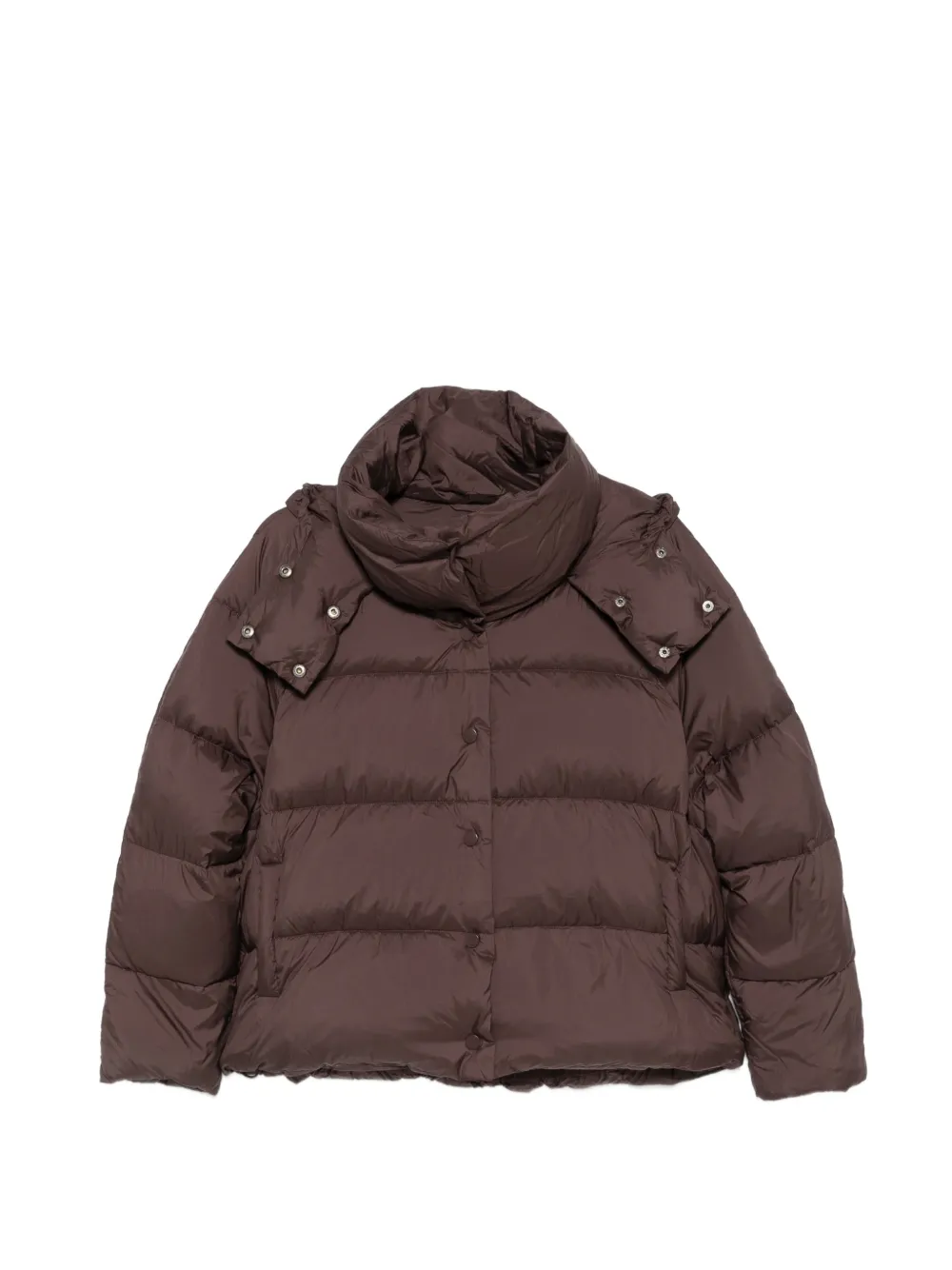 PSOPHIA quilted hooded coat