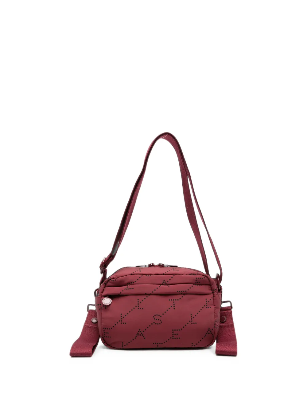 Stella McCartney Kids Borsa a spalla con stampa logo - Rosso