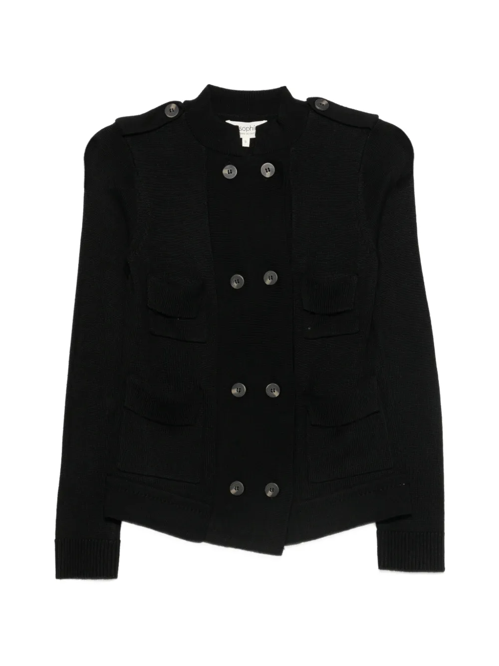PSOPHIA double-breasted button-up cardigan