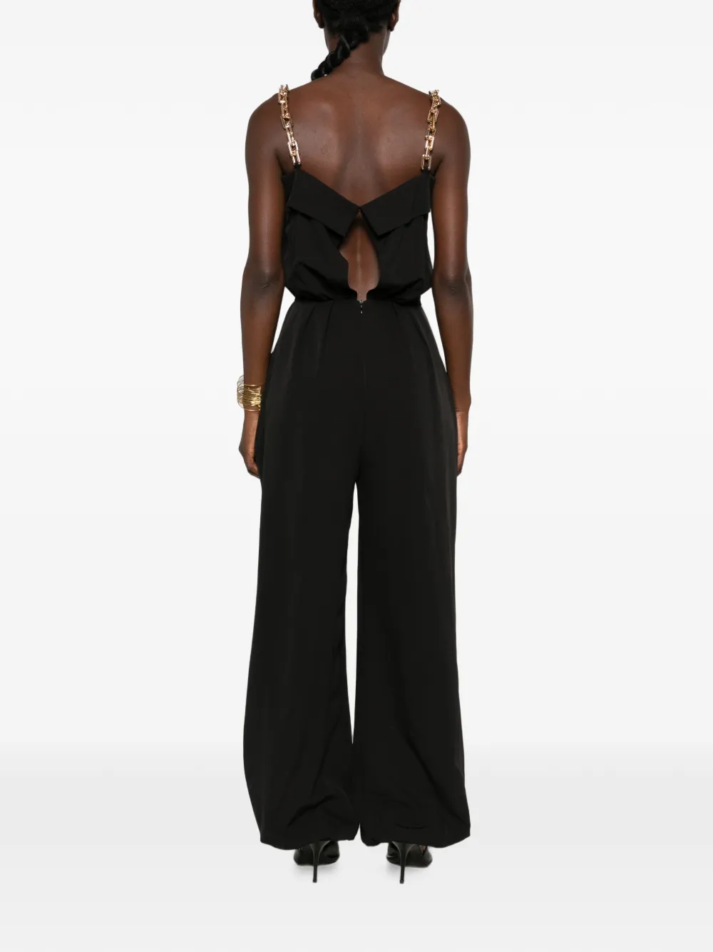 MITILIANE COUTURE chain-strap jumpsuit Zwart