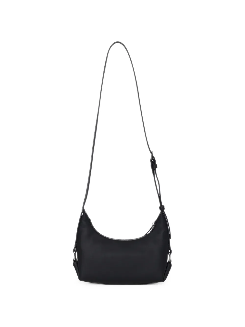 Love Moschino Schoudertas met logoplakkaat Zwart