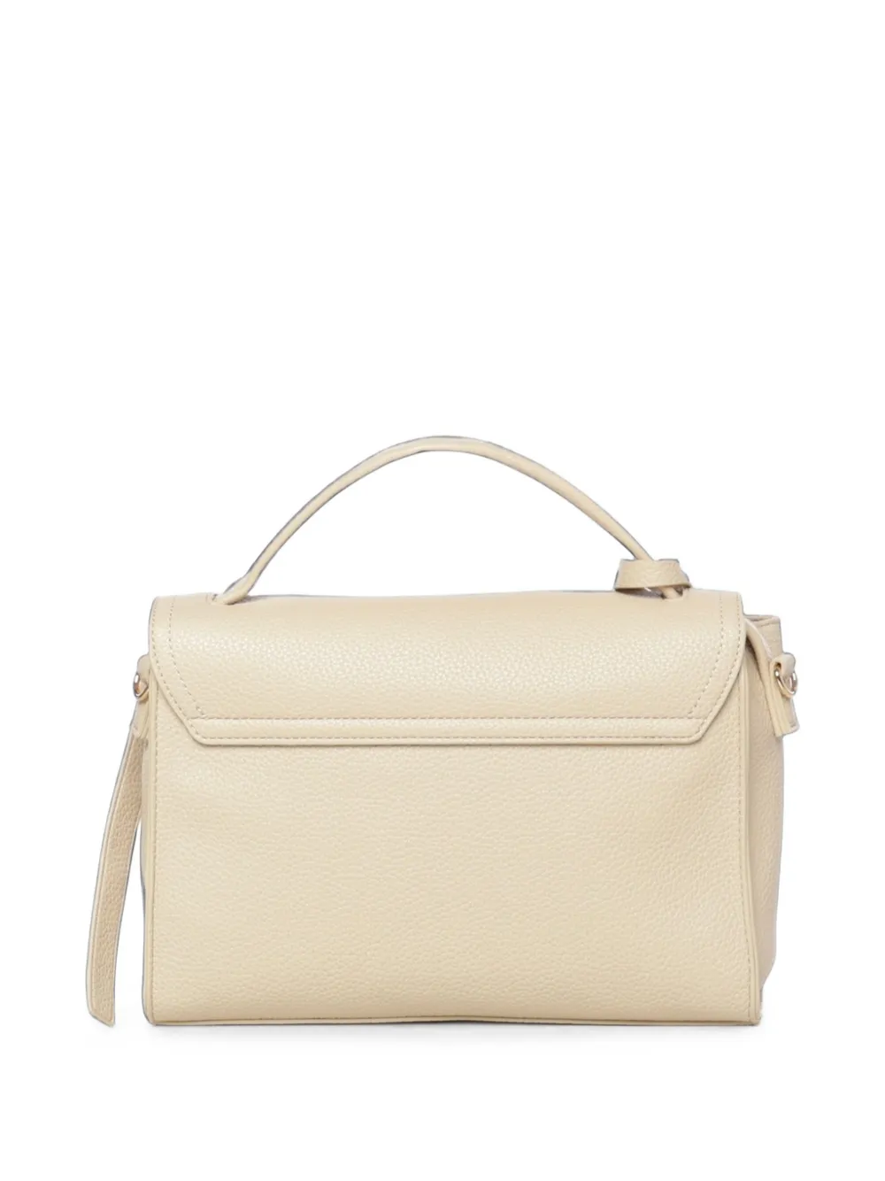 Love Moschino Shopper met logoplakkaat Beige