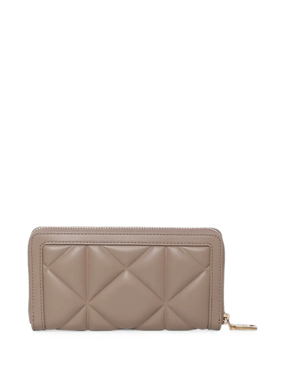 Love Moschino Portemonnee met logoplakkaat Beige