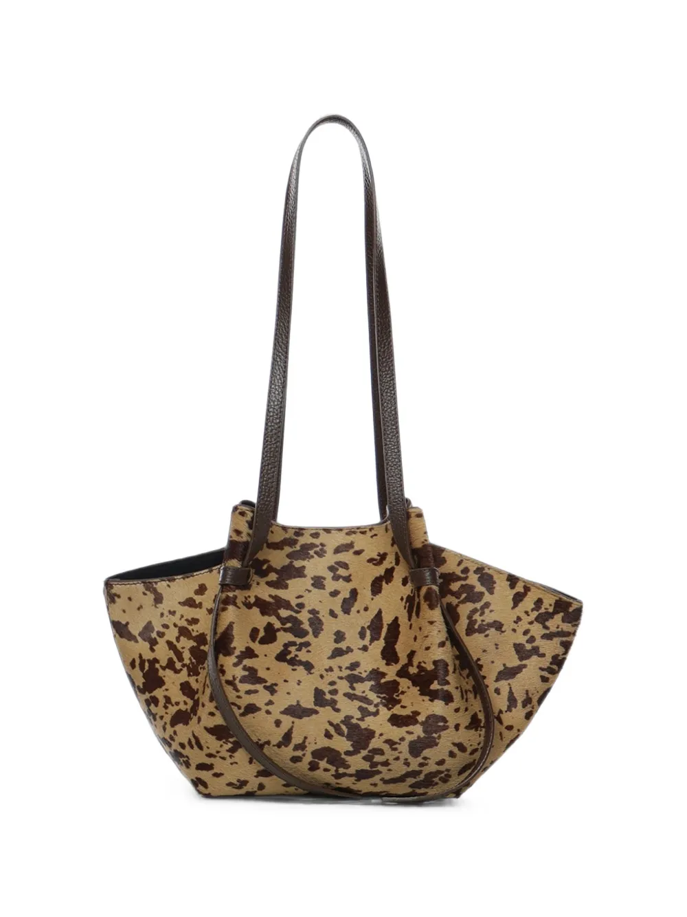 Yuzefi Mochi calf-hair shoulder bag - Toni neutri