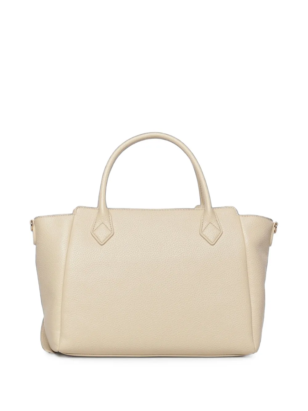 Love Moschino Shopper met logoplakkaat Beige