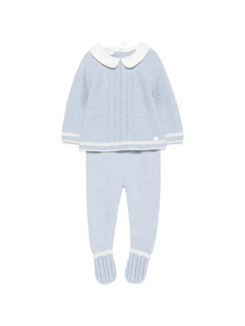 Paz Rodriguez knitted sweater and trousers set (set of two)
