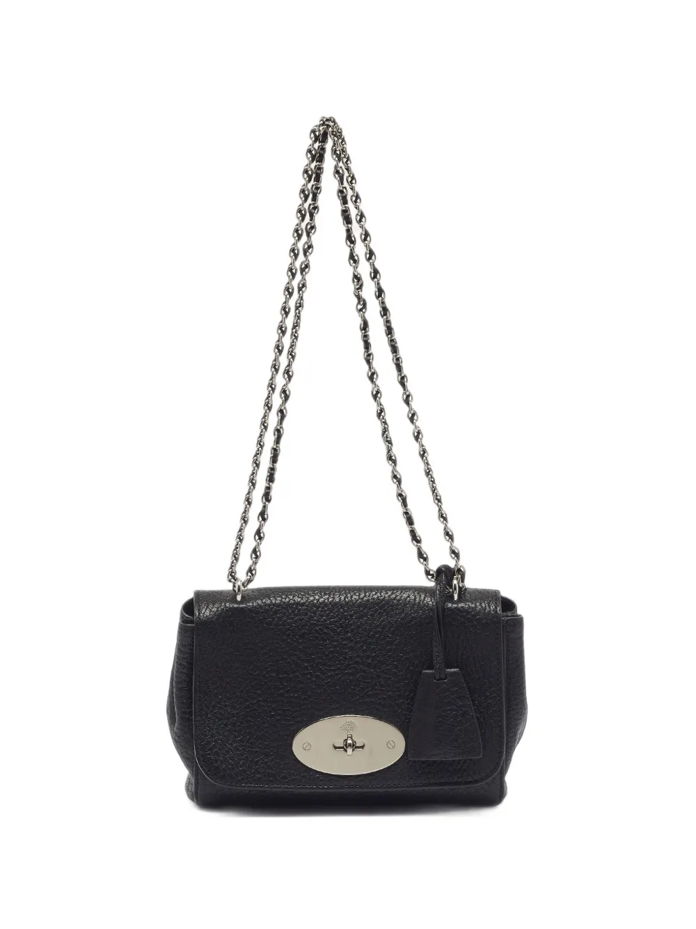 Mulberry Pre-Owned Borsa a spalla Lily Postman’s Lock - Nero