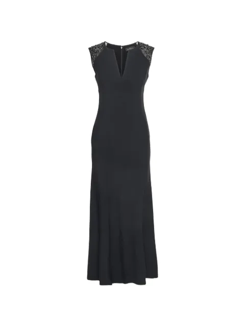 La Perla embellished crepe dress