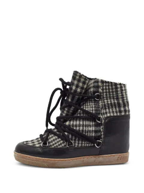 Isabel Marant Vintage Stivali da neve Nowels in pied-de-poule