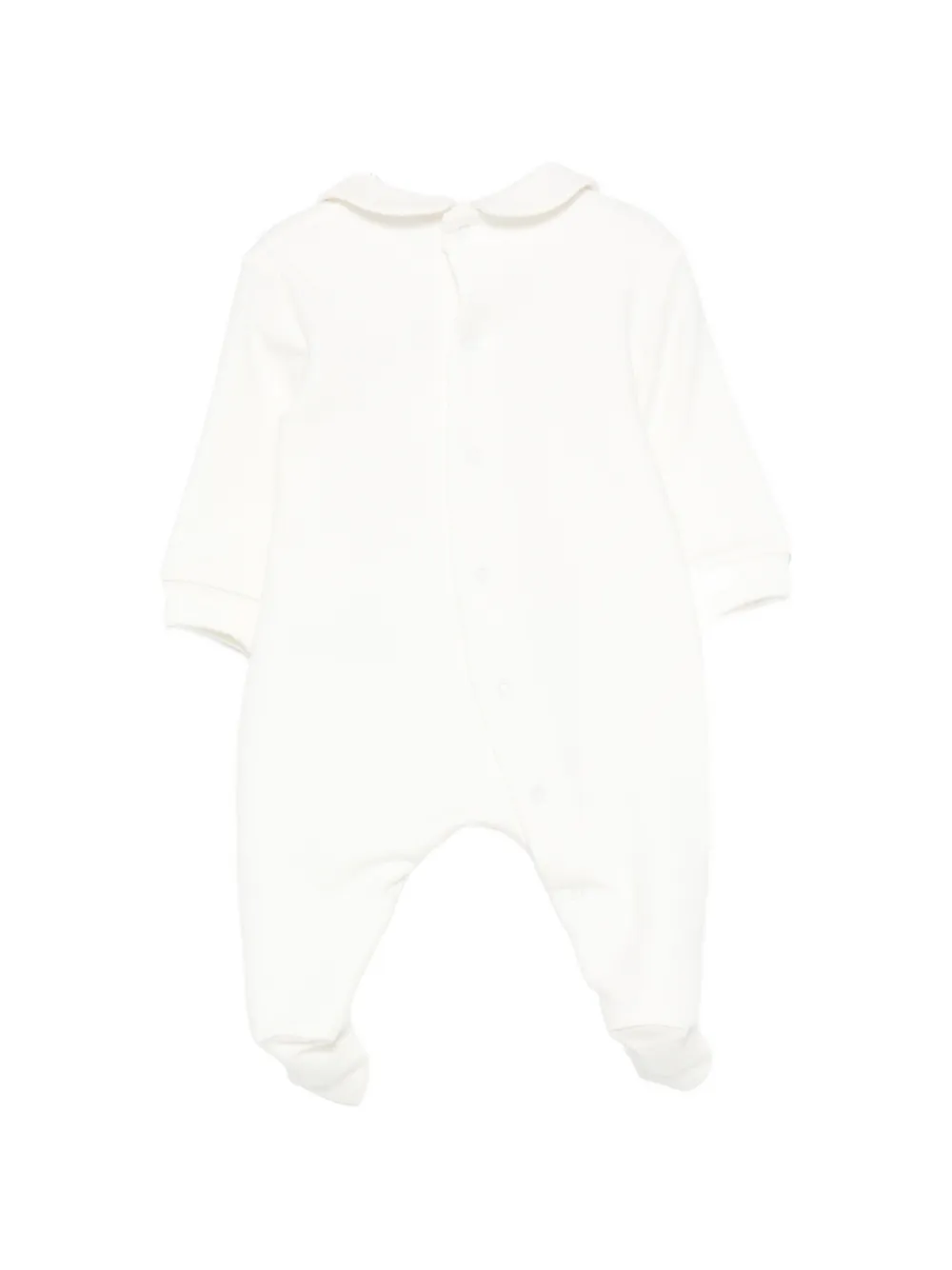 Il Gufo star-embroidered peter pan-collar pajamas Wit