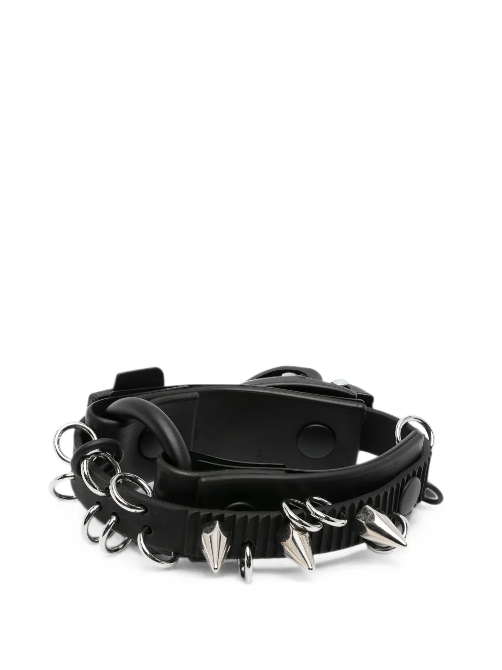 Innerraum spike-stud chain-link bracelet - Nero