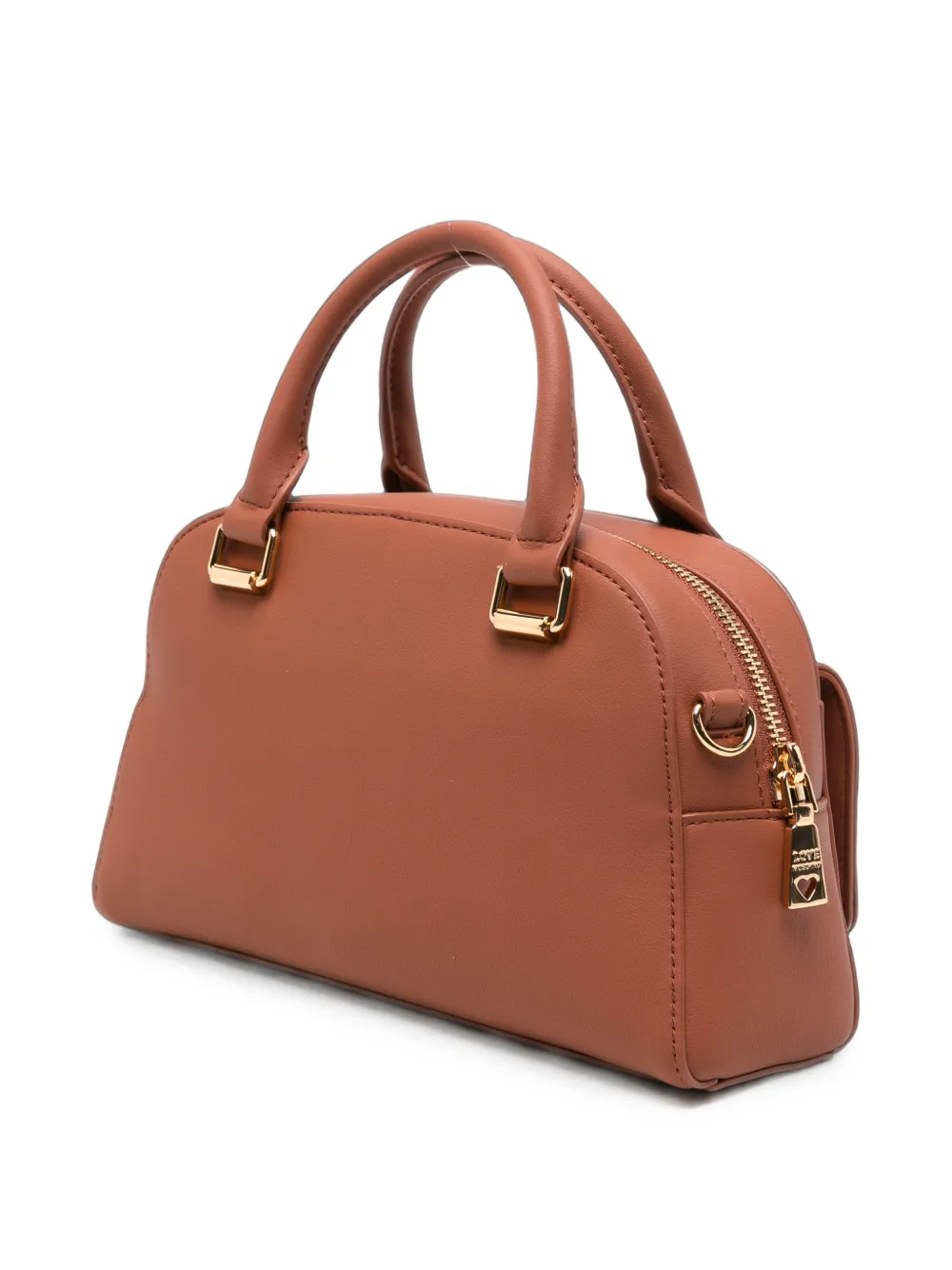Love Moschino Heuptas met logoplakkaat Bruin