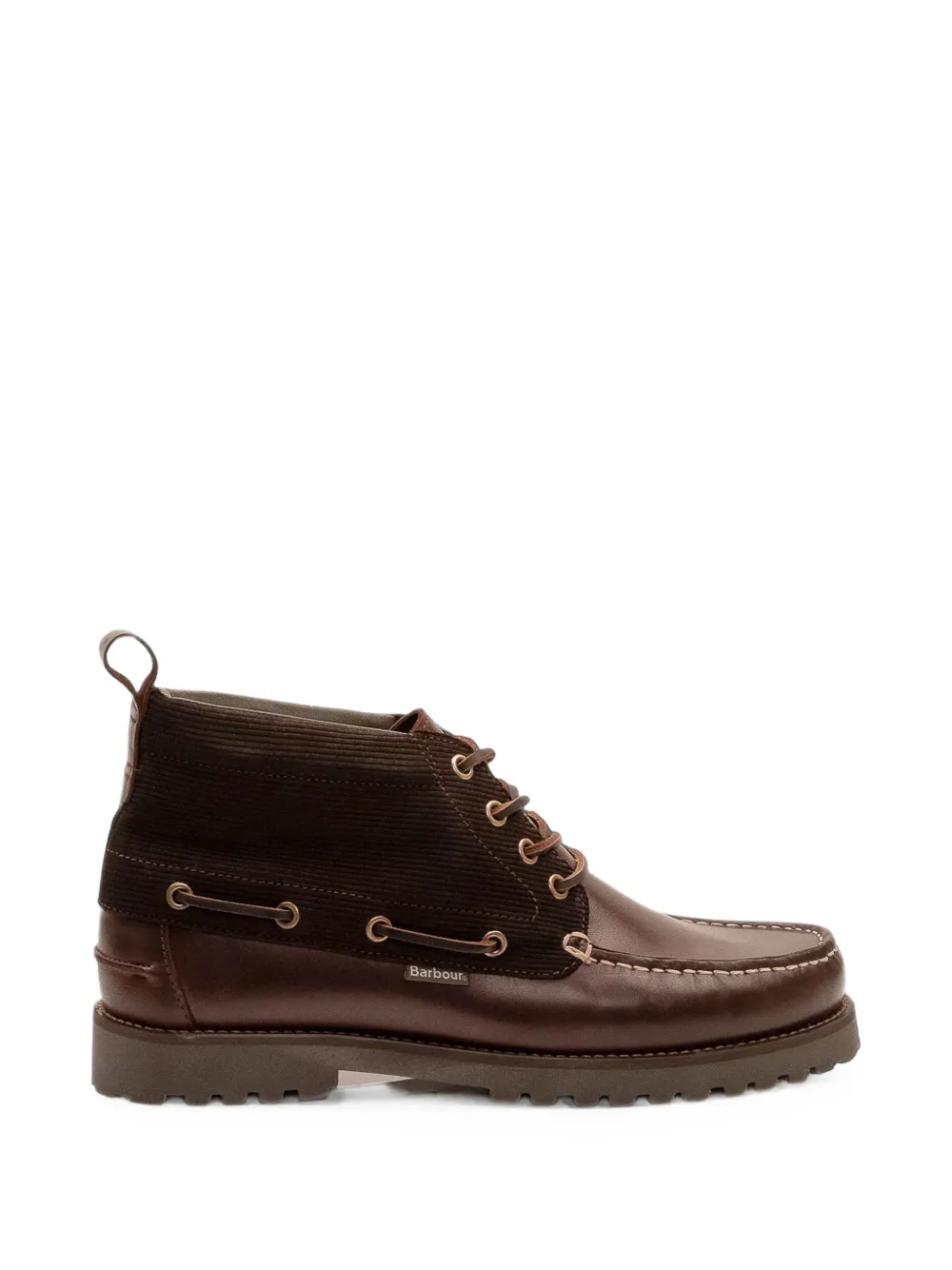 Barbour Harle Chukka cord-panelled chukka boots Bruin