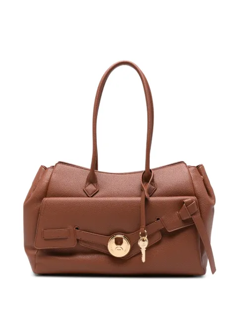 Love Moschino bolso shopper con placa del logo