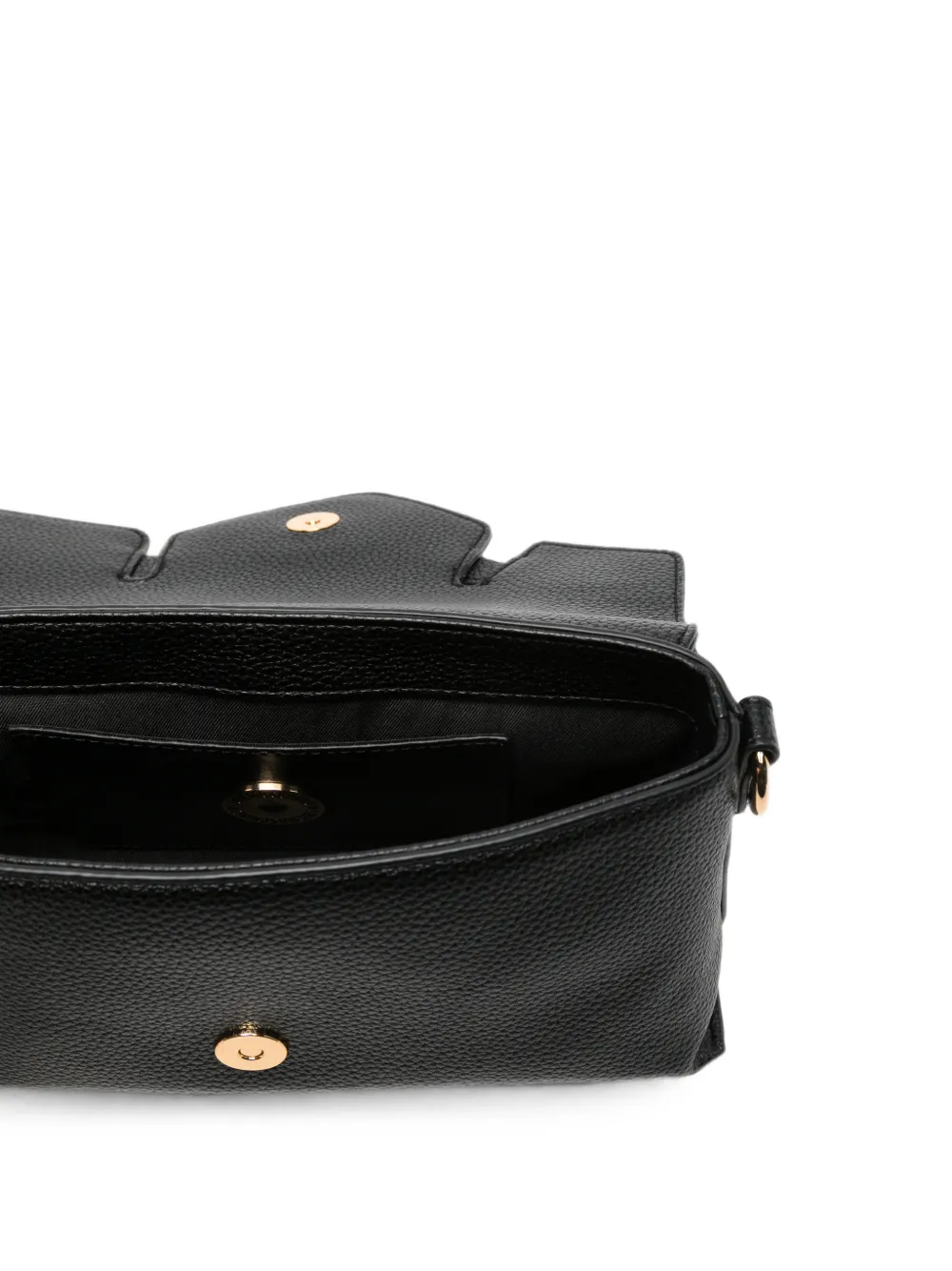 Love Moschino Clutch met logoplakkaat Zwart
