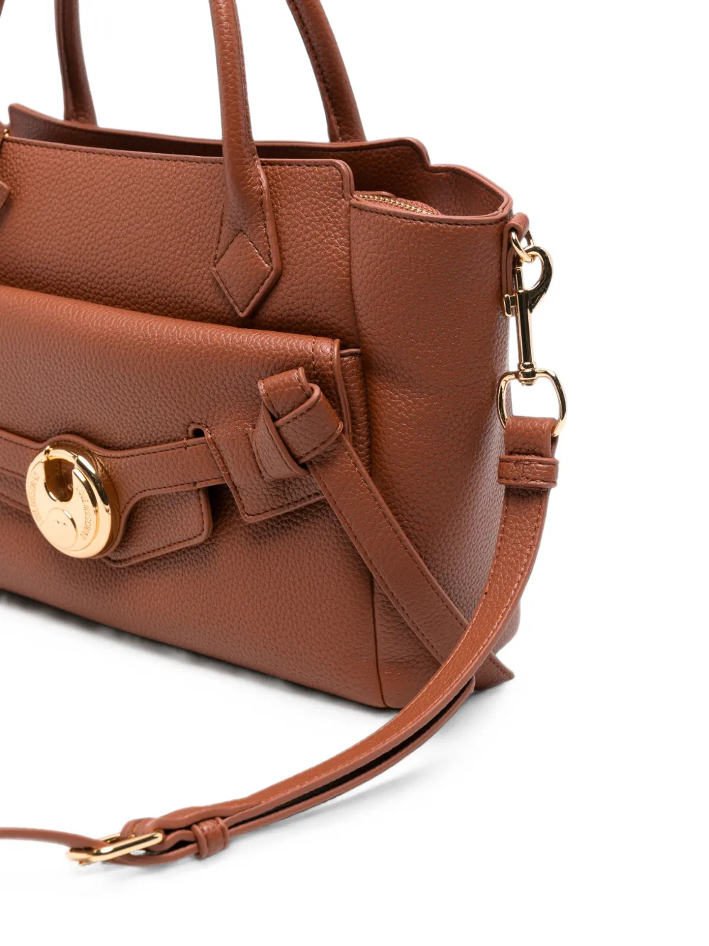 Love Moschino Heuptas met logoplakkaat Bruin