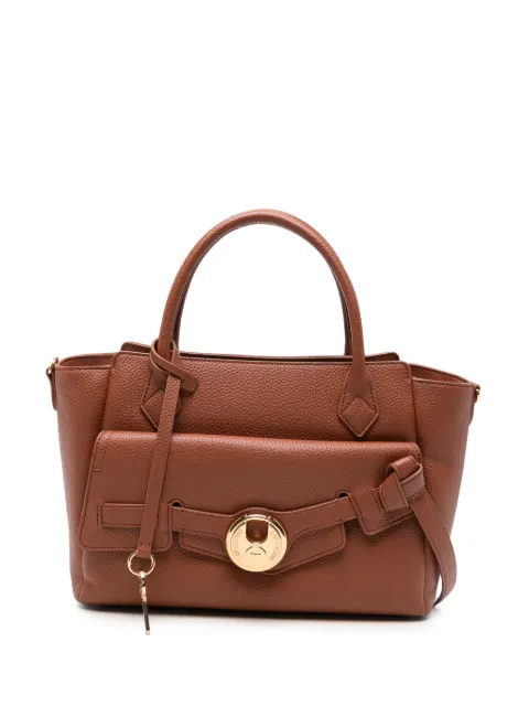Love Moschino logo-plaque tote bag
