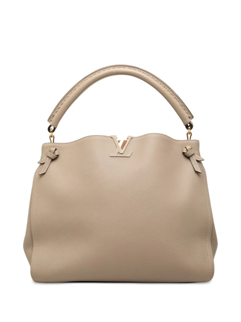 Louis Vuitton Pre-Owned 2015 Taurillon Tournon hobo bag - Braun