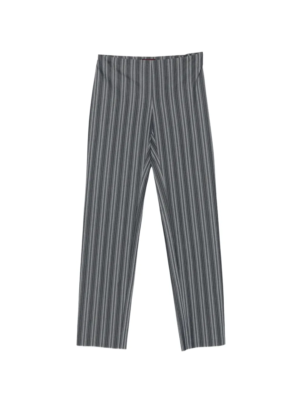 Romeo Gigli Pre-Owned pantalon à rayures verticales (années 1990) - Gris Romeo Gigli Pre-Owned pantalon à rayures verticales (années 1990) - Gris