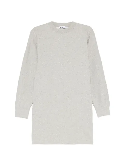 Jil Sander crew-neck long-sleeve dress