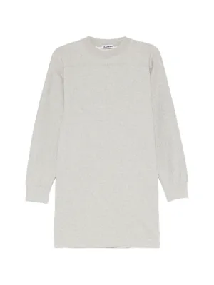 zara plush jersey dress Miu Miu Ribbed Knit Dress, Woman, White, Size L Fabric Family: AW26 Navy Tartan