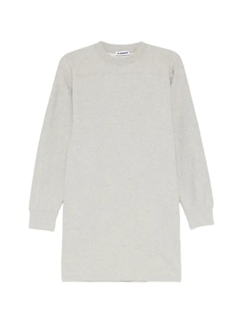 Jil Sander crew-neck long-sleeve dress