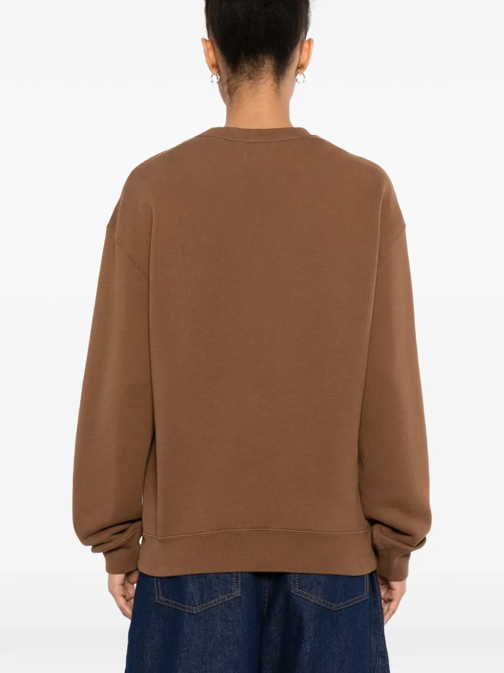 JW Anderson embroidered-slogan sweater Bruin