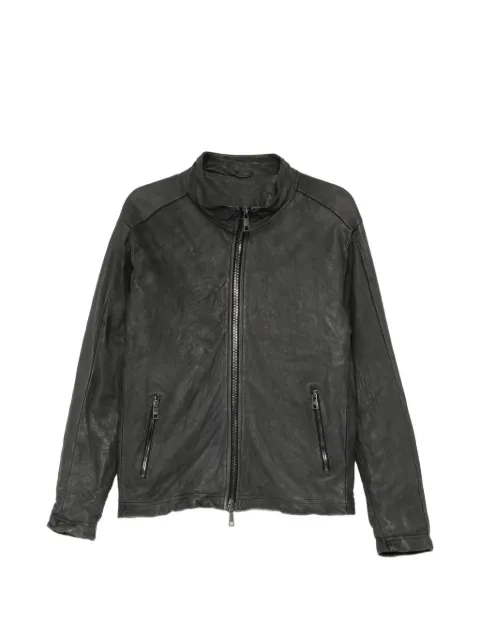 Giorgio Brato zip-up leather jacket