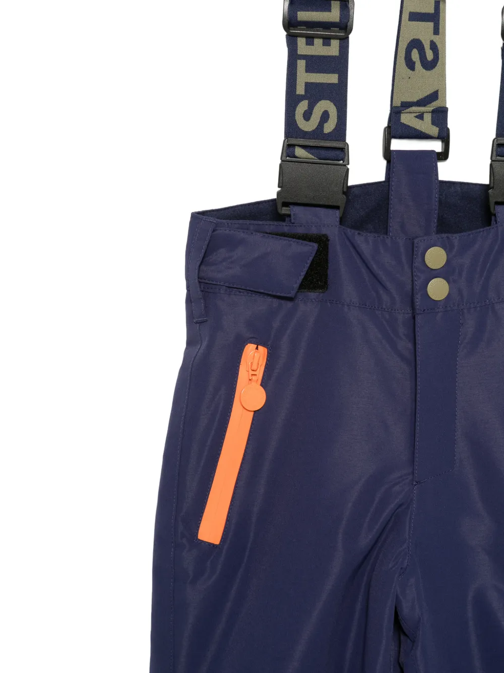 Stella McCartney Kids Badpak met colourblocking en logoband Blauw