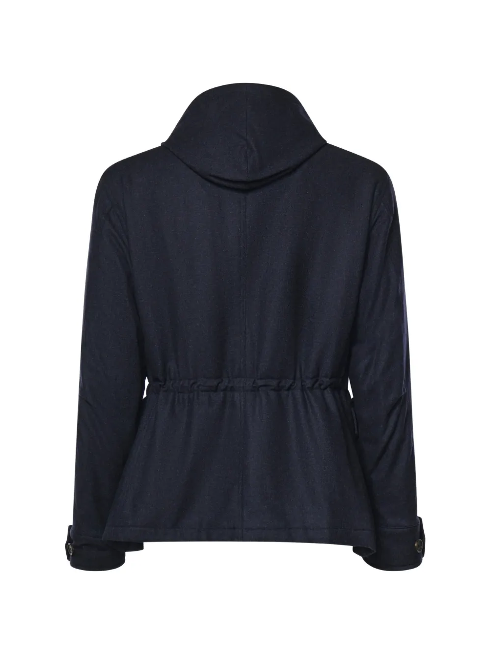 Eleventy Jack met capuchon Blauw
