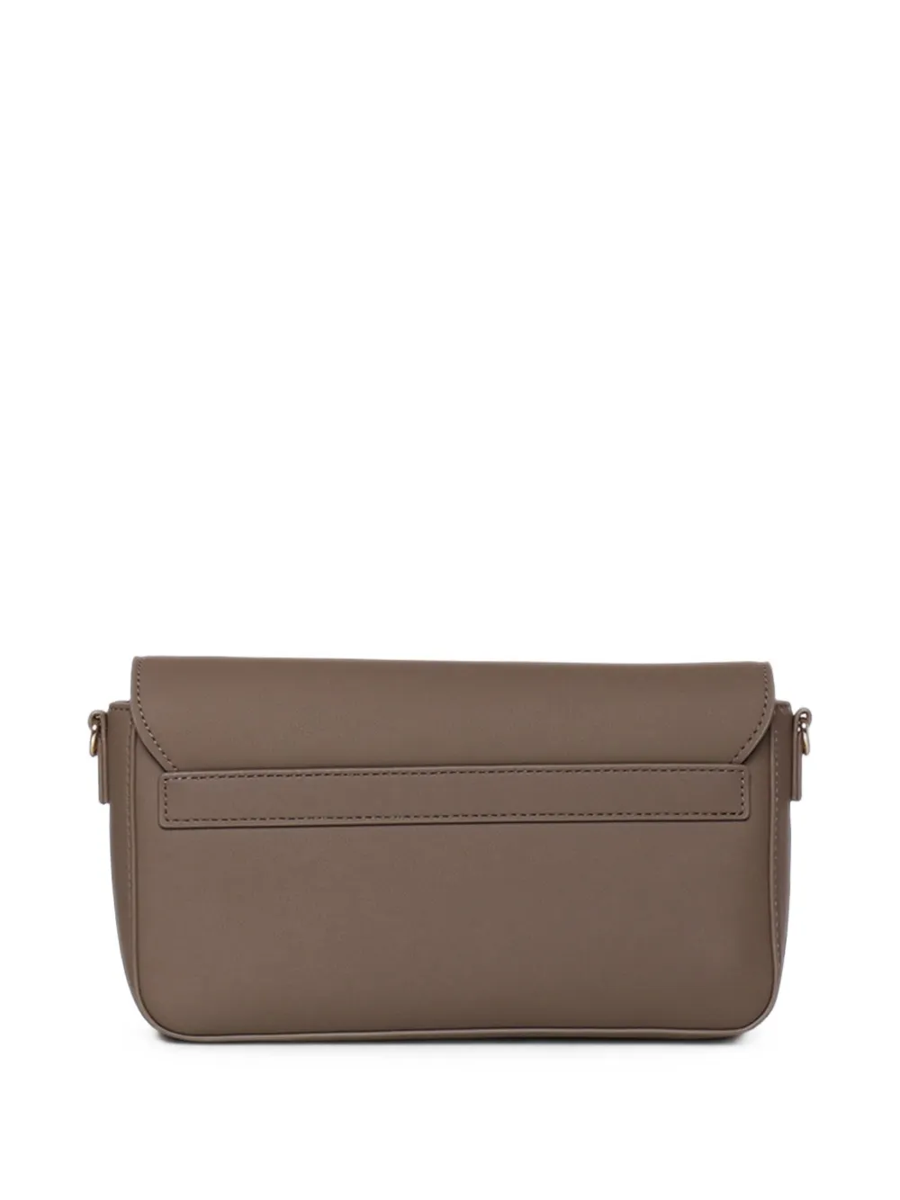Love Moschino Schoudertas met logoplakkaat Bruin
