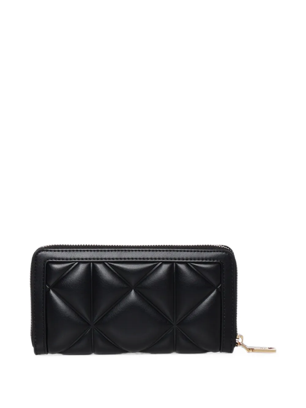 Love Moschino Portemonnee met logoplakkaat Zwart