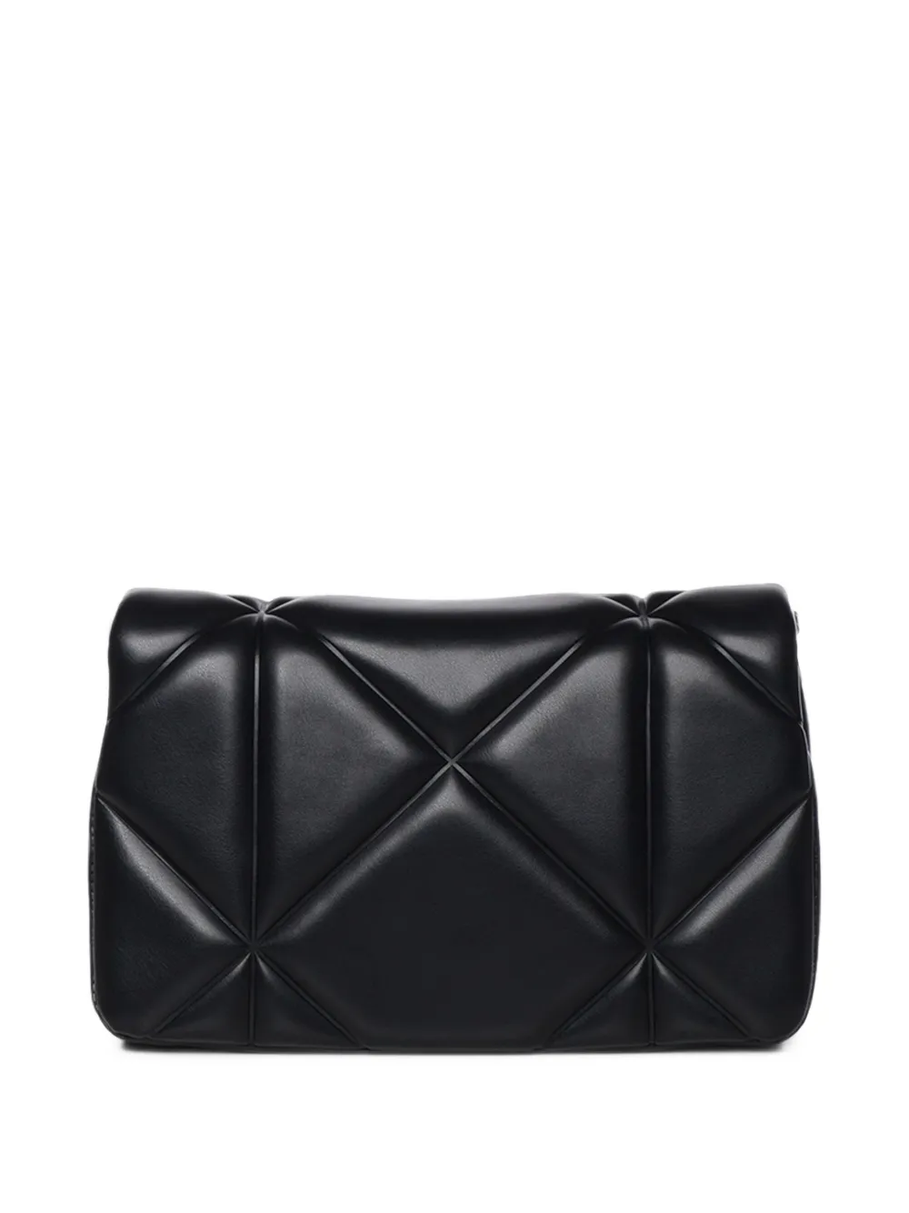 Love Moschino Schoudertas met logoplakkaat Zwart