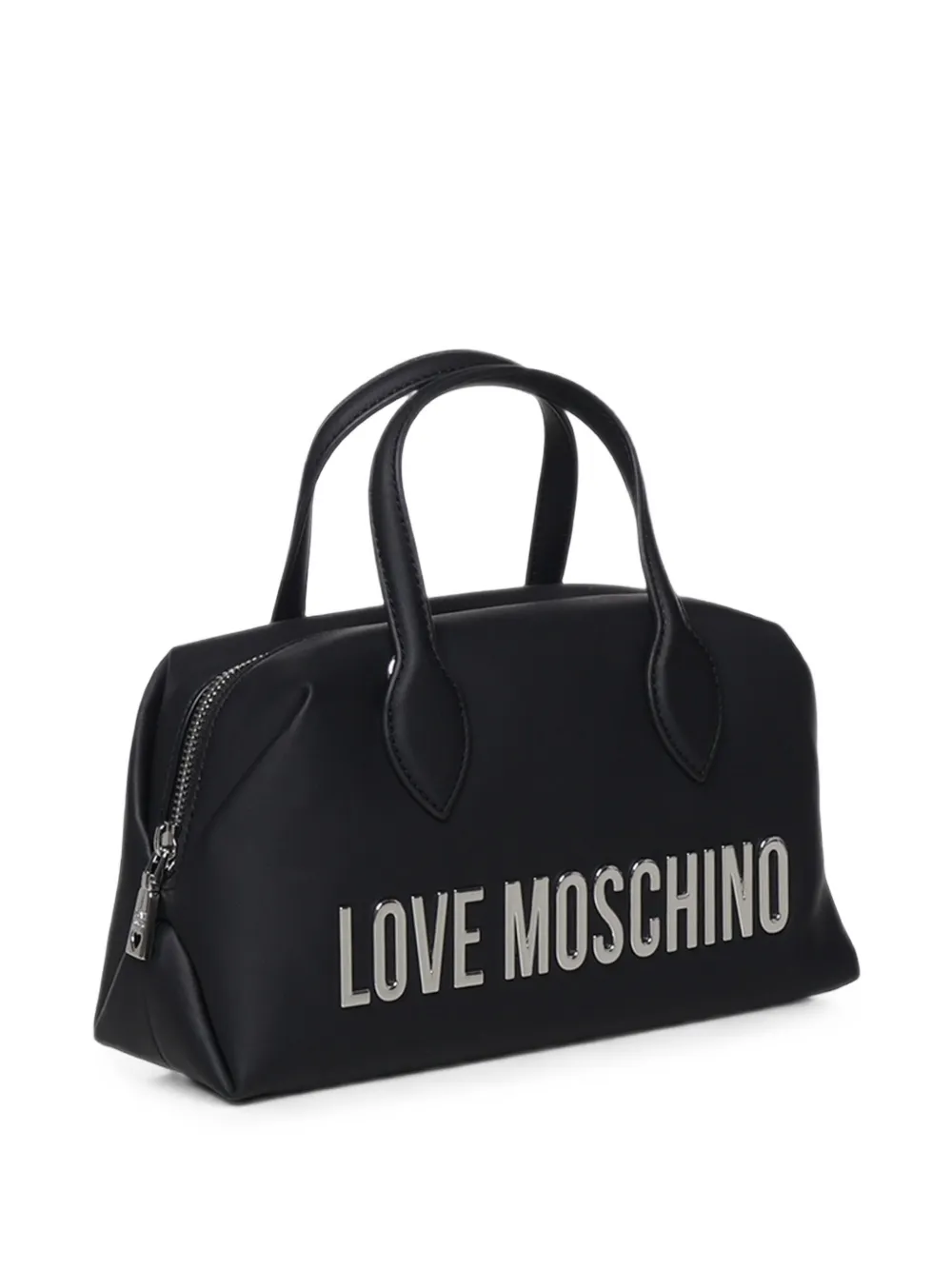 Love Moschino Shopper met logo Zwart
