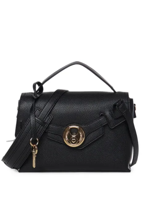 Love Moschino tote con placa del logo