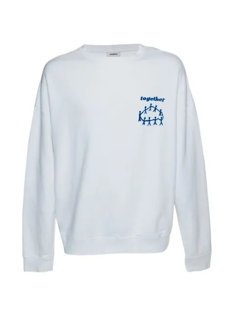 SANDRO Together appliqué sweatshirt