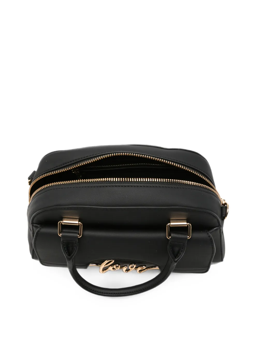 Love Moschino Heuptas met logoplakkaat Zwart