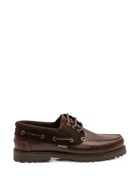 Barbour Re-Engineered Deck leather boat shoes