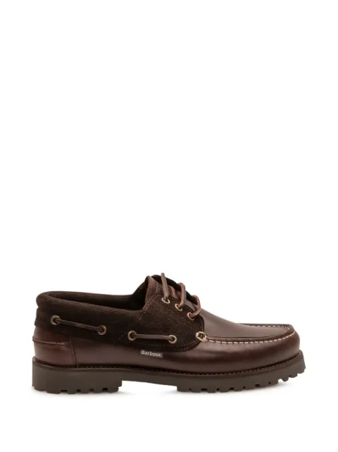Barbour Re-Engineered Deck leather boat shoes