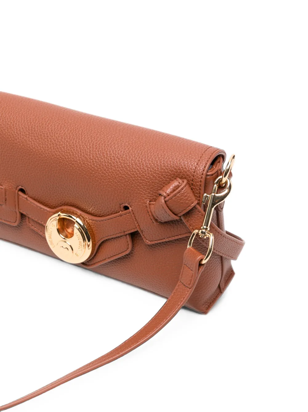 Love Moschino Crossbodytas met logoplakkaat Bruin