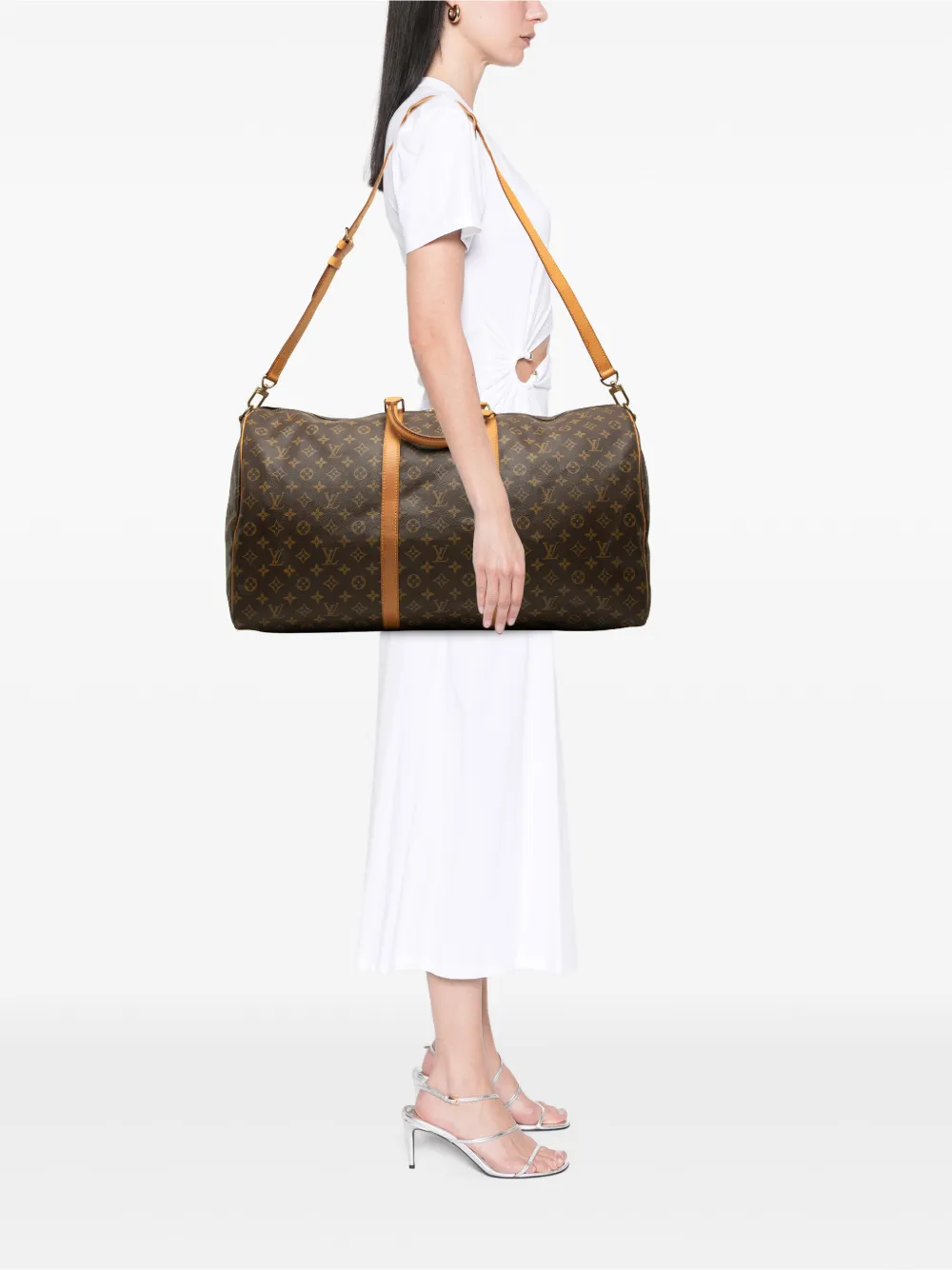 Louis Vuitton Pre-Owned 1991 モノグラム キーポル バンドリエール 60